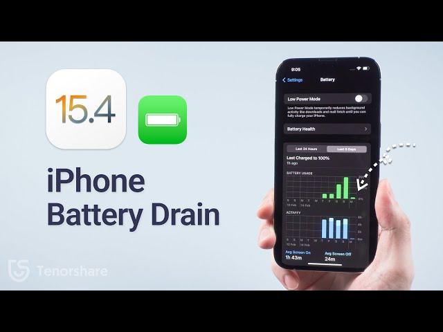 iOS 15 iPhone Battery Drain? Here is the Fix!