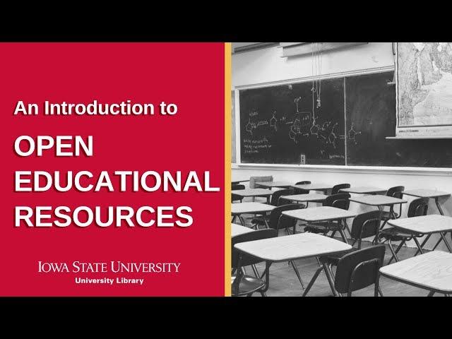 An Introduction to Open Educational Resources