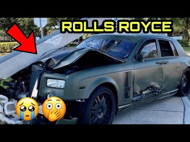 2020 Top ROLLS ROYCE Accident/crash compilation | EXPENSIVE CRASH |!!!