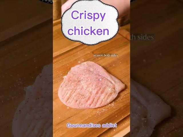 CRISPY CHICKEN quick and easy #crispy #chicken #friedchicken #shorts