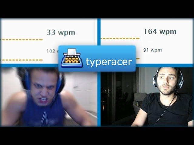 Reckful vs Tyler1 in TypeRacer