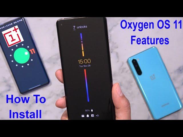 OnePlus Oxygen OS 11 New Features With Always On Display (How To Install OnePlus 8 Pro / OP8)