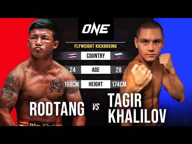 Rodtang vs. Tagir Khalilov | Full Fight With NO CROWD & COMMENTARY