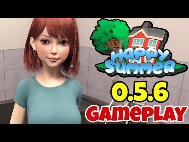 Happy Summer 0.5.6 Gameplay Walkthrough || Happy Summer New Update || 2023