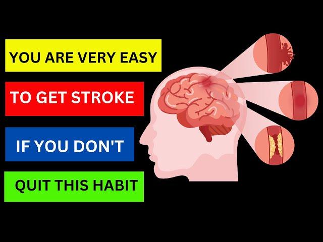 5 Bad Habits that cause STROKE that People over 60 should AVOID | THINK HEALTH TV