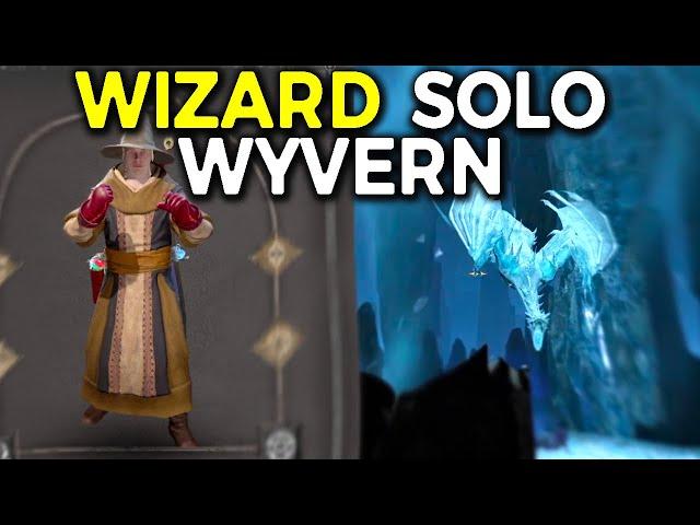 WIZARD SOLO WYVERN KILL - Dark and Darker Gameplay