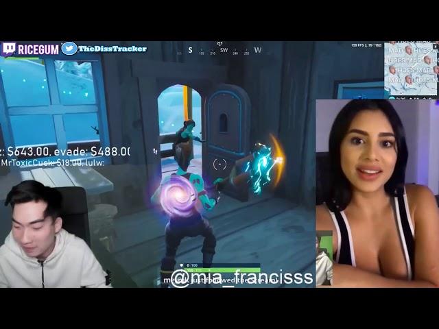 RiceGum Caught Talking To Other Girls By Girlfriend "ARGUING" LIVE ON STREAM Big Fight