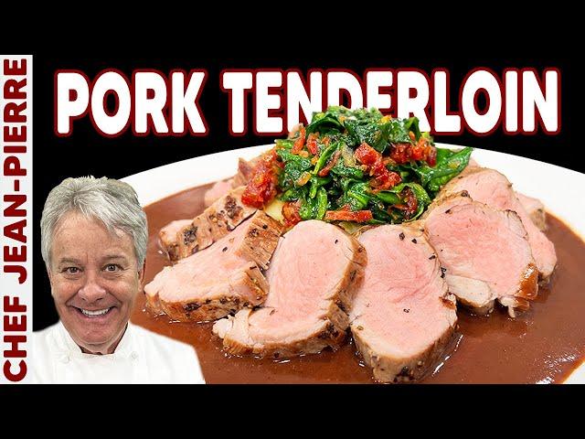 How to Perfectly Roast a Pork Tenderloin | Chef Jean-Pierre