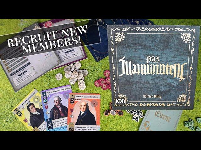 How to play the board game PAX Illuminaten