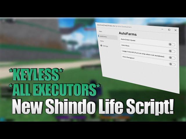 [] Shindo Life Script GUI / Hack | AUTO Farm + Insta Kill | *PASTEBIN*