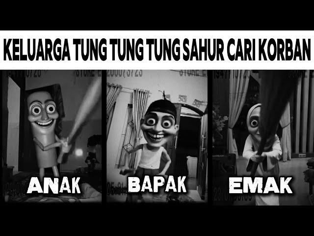 Keluarga Tung Tung Tung Sahur Lagi Cari Korban, iiihh seremnyeee