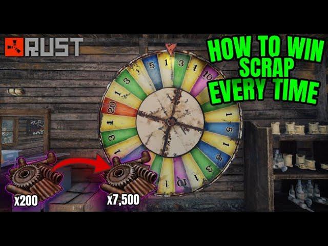 How to ALWAYS WIN scrap at Bandit Camp (Rust)