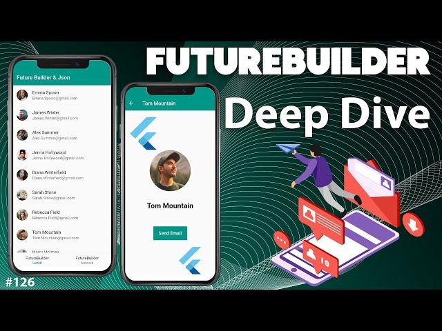 Flutter Tutorial - FutureBuilder - Load JSON From Network & Local