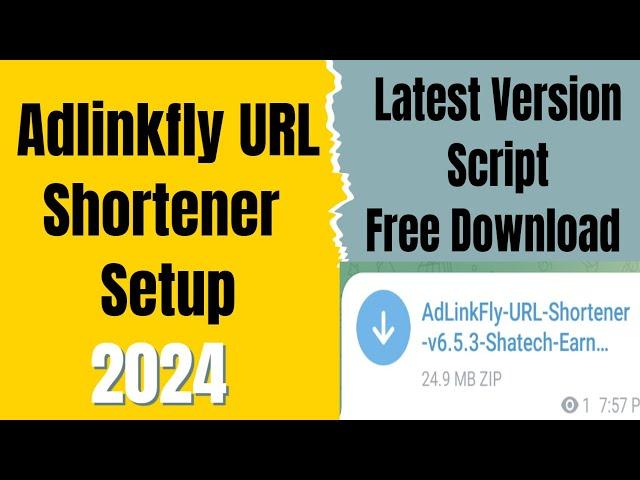 How To Setup Adlinkfly URL Shortener Script in 2024 and Free Download Latest Version