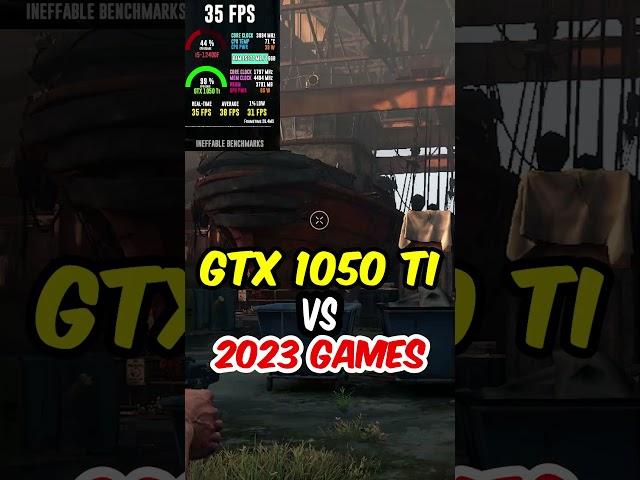 GTX 1050 Ti 4GB vs 2023 Games: Performance Battle!