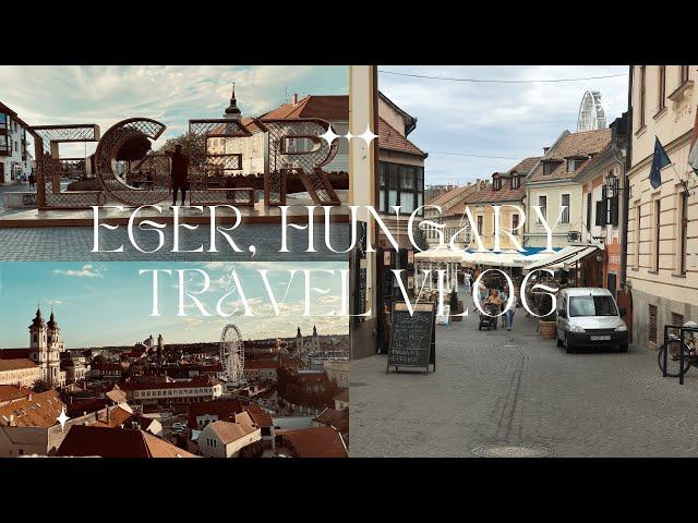 Eger, Hungary  (2021) || Day trip from Budapest || Hungarian towns