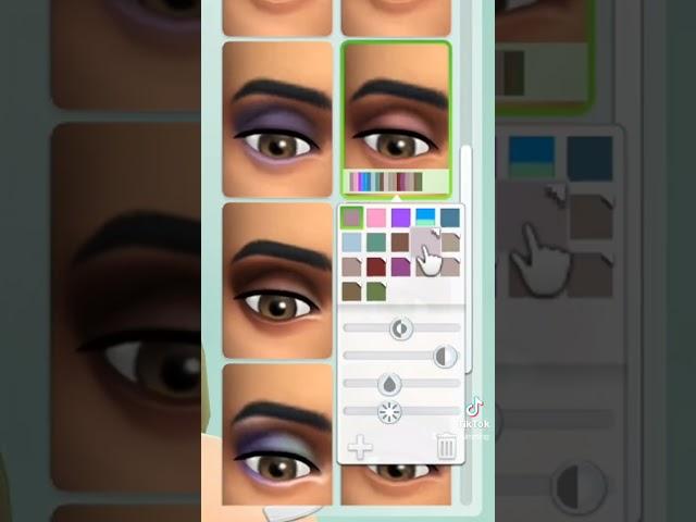 How to make better looking sims #sims4cas #sims4 #shorts #thesims4 #cas #tutorial #gaming #howto