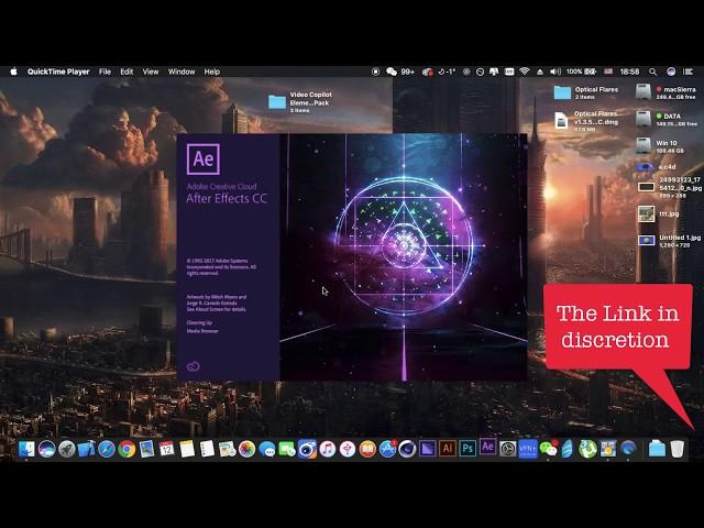 How to install Optical Flare And Element 3D on Mac