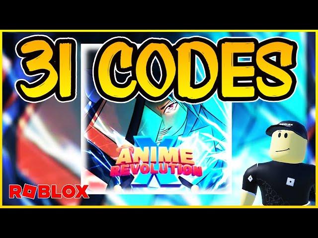 5 NEW CODES  31 WORKING CODES for ANIME REVOLUTION X  Update 2.2  Roblox 2024