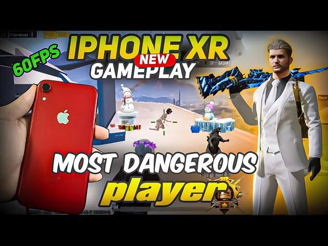 IPHONE XR PUBG TEST 2024CAN I HANDLE FULL SQUAD SMOOOTH + EXTREAM GAMEPLAY !