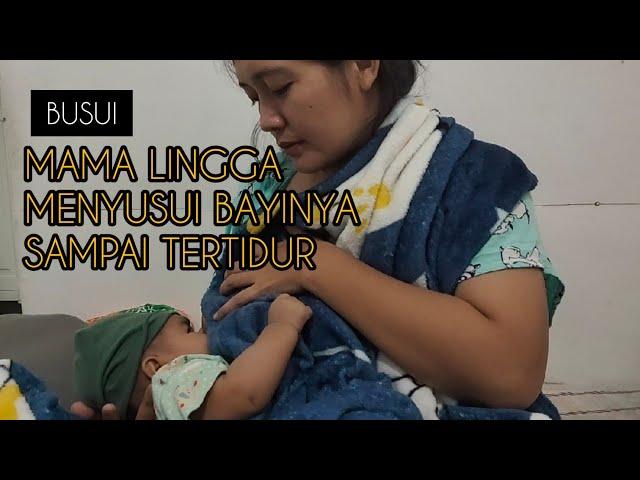 Busui menyusui anak sampai tertidur #salamsehat #bumil #busui