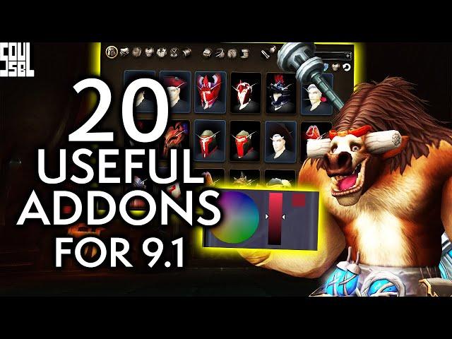 20 Fun and Useful Addons For 9.1 Chains of Domination! WoW Shadowlands Guide