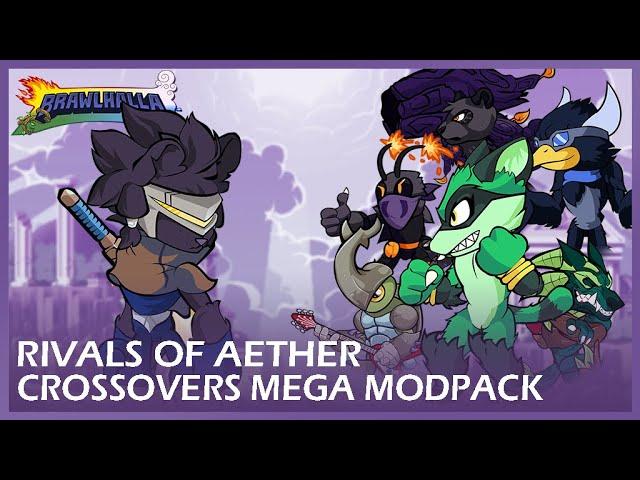 Brawlhalla - Rivals of Aether Crossover Mega Modpack!