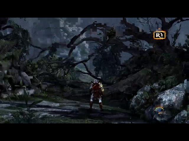 GOD OF WAR 3 Tree glitch