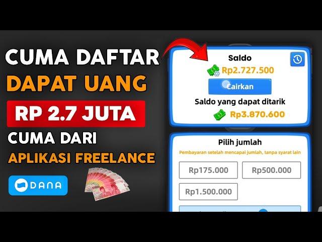 Baru Daftar Dapat Uang  Aplikasi Freelance Penghasil Uang - Cara Dapat Uang Dari Internet