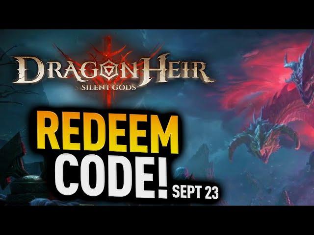 New Redeem Code September 23rd | Dragonheir Silent Gods