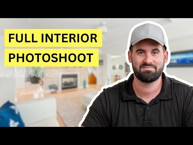 FOLLOW ME // Full Interior Real Estate Photography Shoot // FREE DOWNLOAD