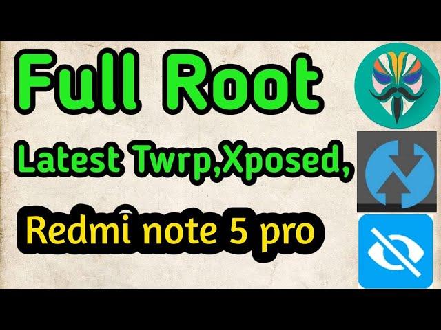 Redmi Note 5 Pro full root | How to Install Twrp Redmi Note 5 Pro | Install Twrp Redmi Note 5 Pro |