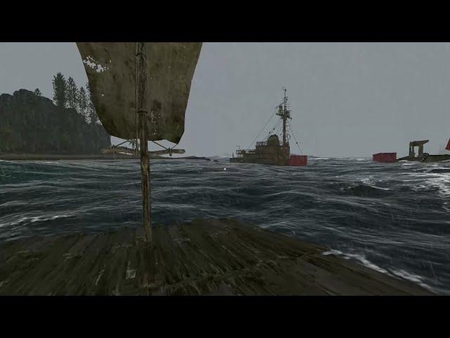 Stranded Deep, S1EP4, Building our first raft, Dont be Greedy