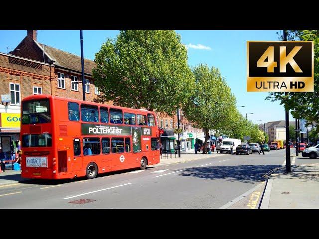 Greenford Broadway 4k - Sunny Day in London