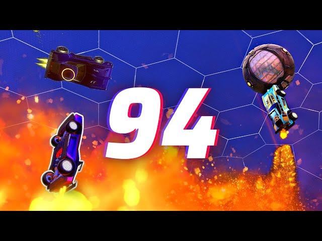 ROCKET LEAGUE INSANITY 94! (RESETS WORLD-RECORD !? INSANE FREESTYLE CLIPS!)