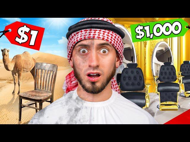 I Survived $1 Haircut VS $1,000 Haircut In Dubai!