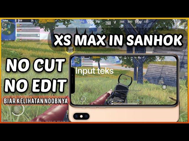 iPhone Xs Max PUBG Test Sanhok ~ iOS 14.7.1