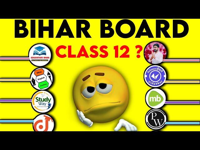 Crack Bihar Board Class 12 (2023-2024) with the Best YouTube Channel!  |कौन सा best channel है |