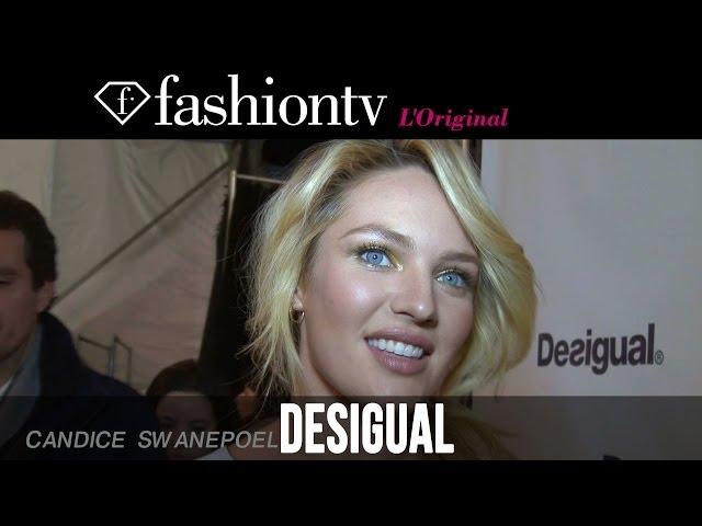 Desigual Fall/Winter 2014-15 Backstage ft Candice Swanepoel | New York Fashion Week NYFW | FashionTV