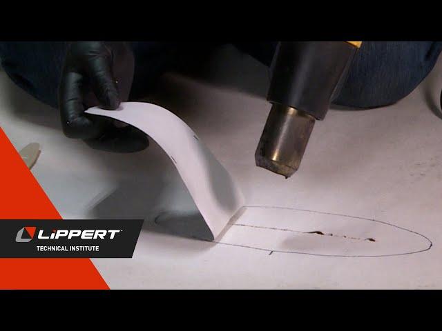 RV Roof Heat Weld Patch Repair V1