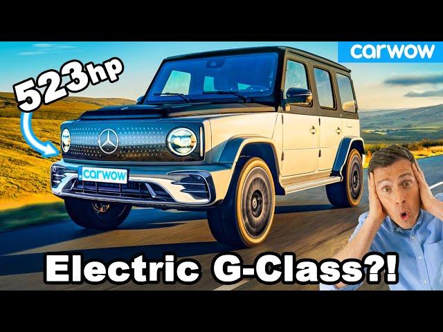 New Mercedes EQG - the G-Class goes ELECTRIC with 523hp!