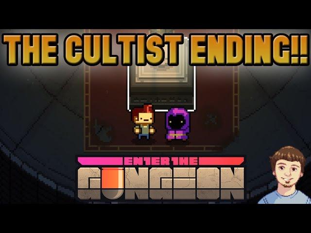 Enter the Gungeon Cultist Ending + Final Boss Ancient and Venerable High Dragun!!