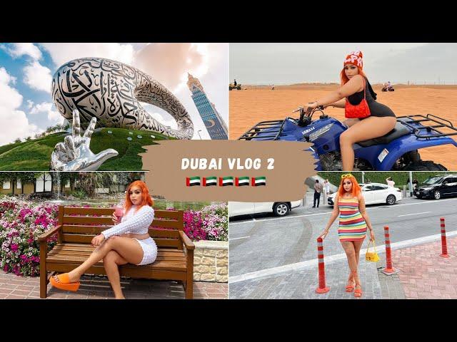 VLOG: Desert Safari | Miracle Garden | Dubai Mall |Museum of the Future | Burj Khalifa | Gold Souq