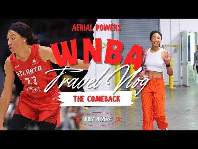 DAY IN THE LIFE OF A WNBA PLAYER| First Game Back +Travel To Seattle With Me