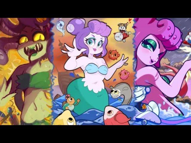 Cuphead |Cala Maria| No Damage -Peashooter Only