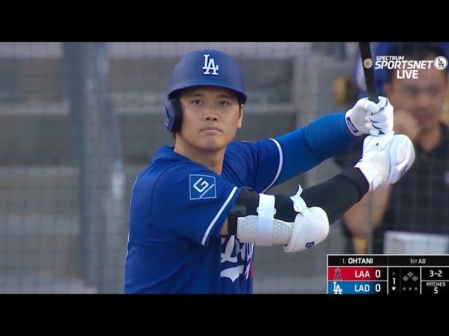 SHOHEI OHTANI HOMERS IN FIRST AT-BAT OF SPRING TRAINING | 大谷翔平ハイライト