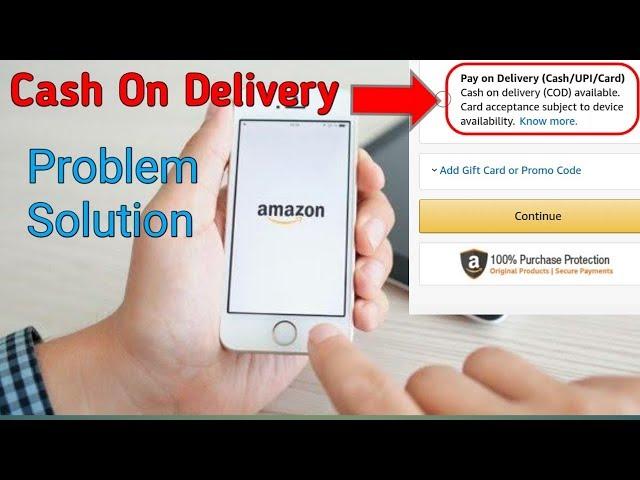 Cash On Delivery Problem Solve | Amazon Pay On Delivery Problem Solution | Technical Soumitra