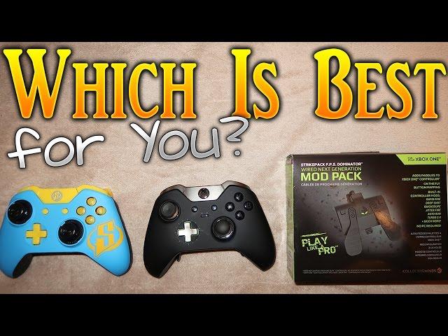 Xbox One Elite vs. Scuf ONE vs. Mod Pack, Which one is best for YOU!?