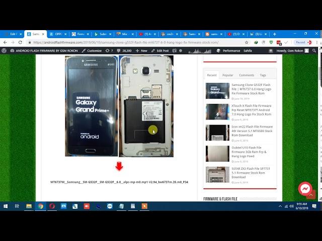 Samsung Clone G532F Flash File | MT6737 6.0 Hang Logo Fix Firmware Stock Rom