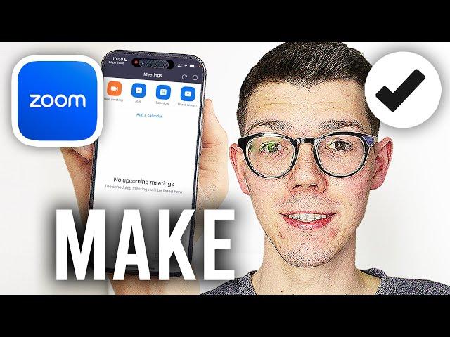 How To Make Zoom Meeting & Get Link On Phone - Full Guide